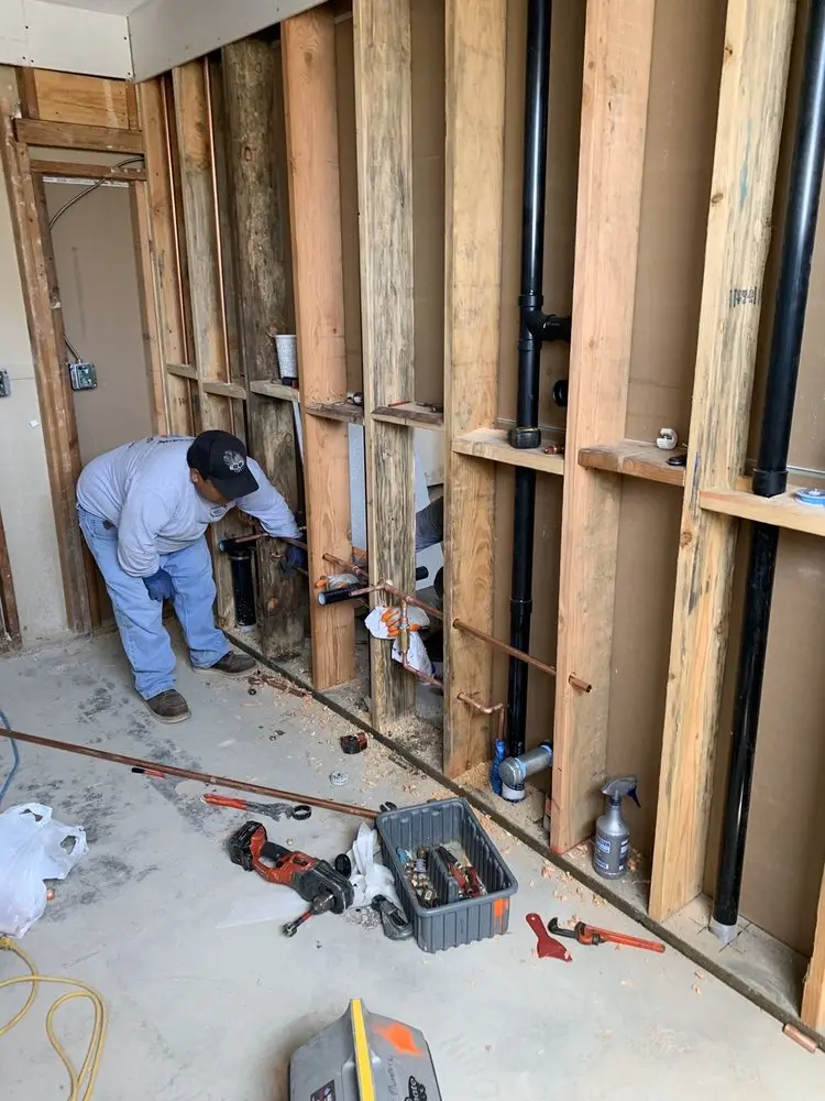Commercial rough-in plumbing for Commercial Plumbing in Woodview Heights